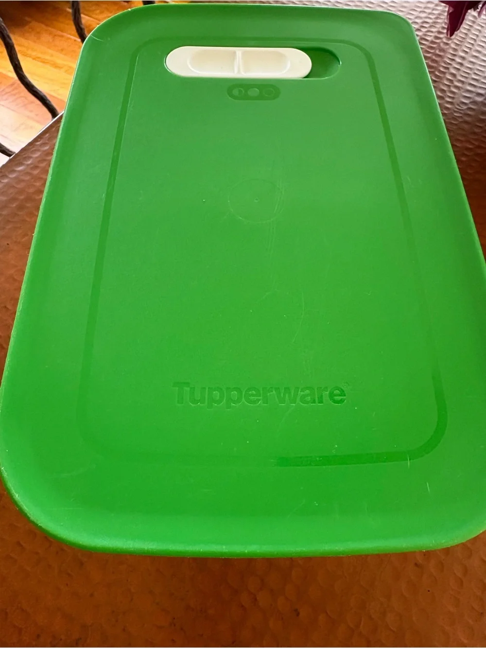 Tupperware Produce Storage Smart FridgeSmart Green Lid Food Storage Container